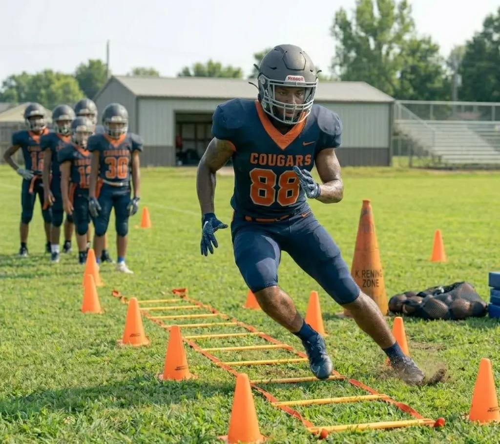 football agility drills ladder training