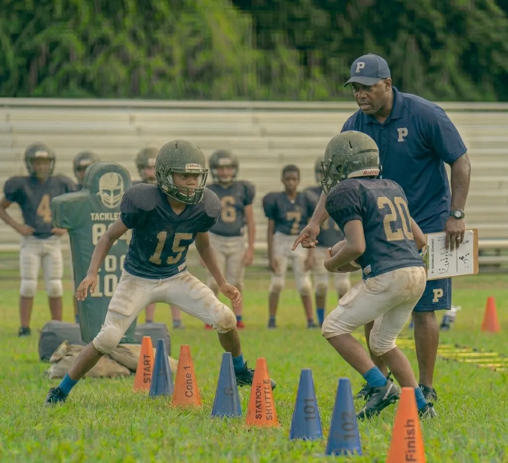 football agility drill without equipment beginner