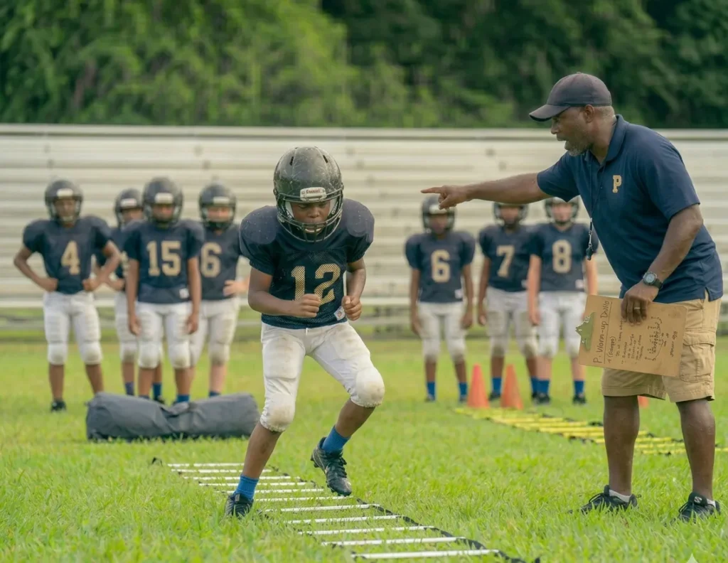 football speed and agility drills for beginners ladder training