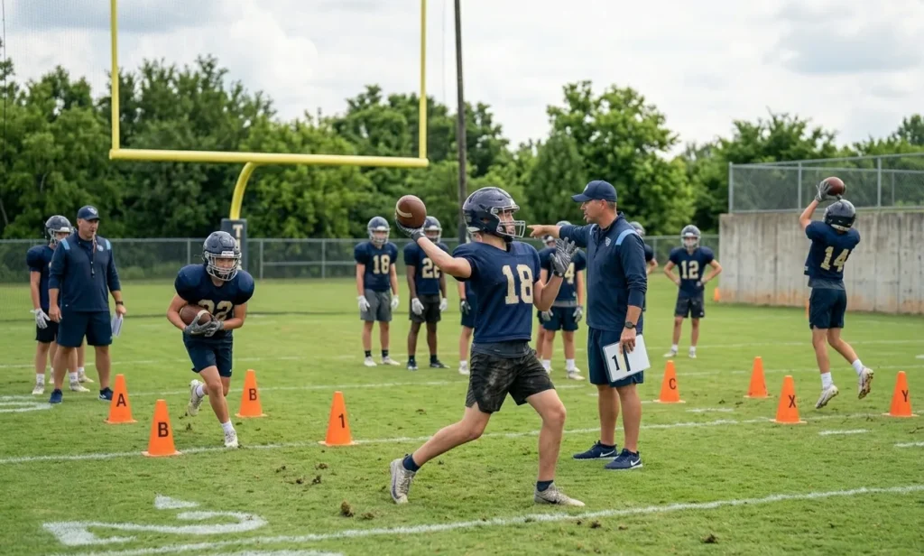 Offensive Football Drills for Beginners offensive football drills for beginners youth practice training