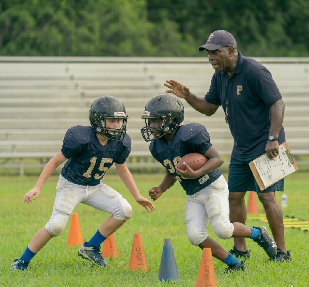 open field tackling drill youth football